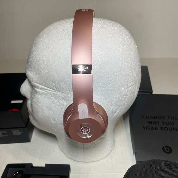 Beats by Dr. Dre Beats in Rose Gold NEW never used - Picture 2 of 10